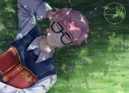 Serene Afternoons (2021). Original Character.