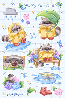 Poko's Rainy Day. (2025).