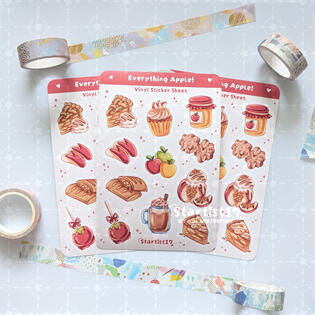 Everything Apple Sticker Sheet