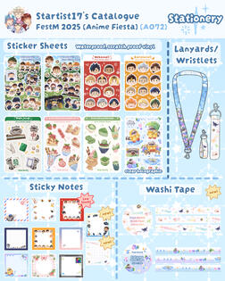 Stationery and Lanyards. Merch Catalogue - October 4, 2025