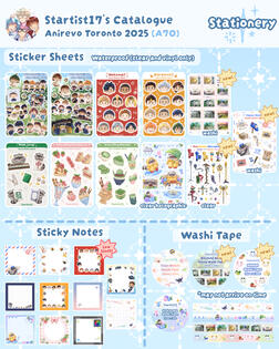 Stationery. Merch Catalogue - November 2025